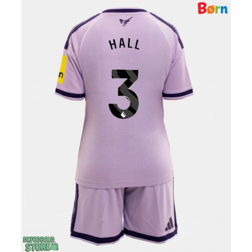 Newcastle United Lewis Hall #3 Replika Babytøj Tredje sæt Børn 2026-27 Kortærmet (+ Korte bukser)